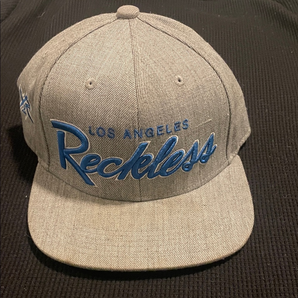 Young & Reckless Gray and Blue Hat